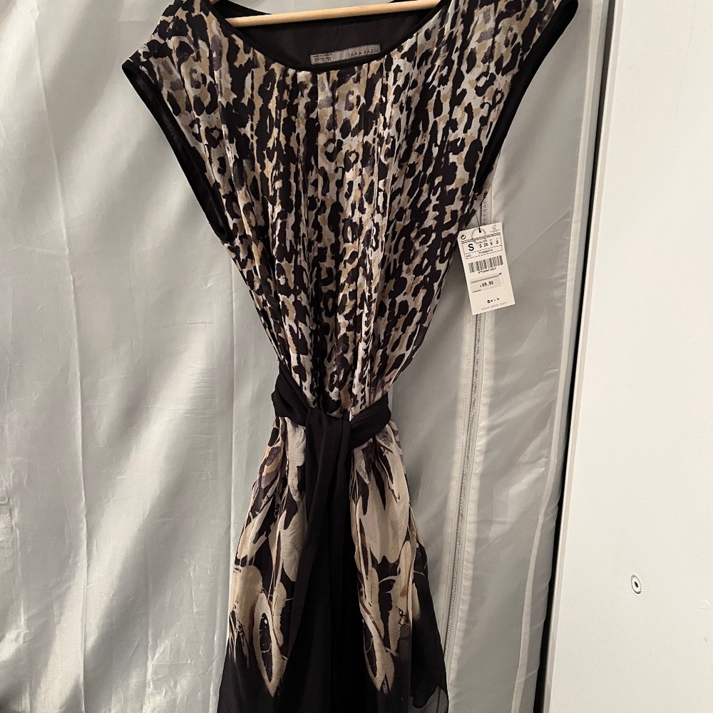 Zara frock with black sash